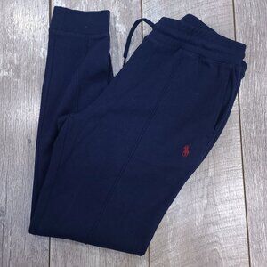 Polo Ralph Lauren Sweatpants Mens Medium Estate Rib Knit Lounge Jogger Blue
